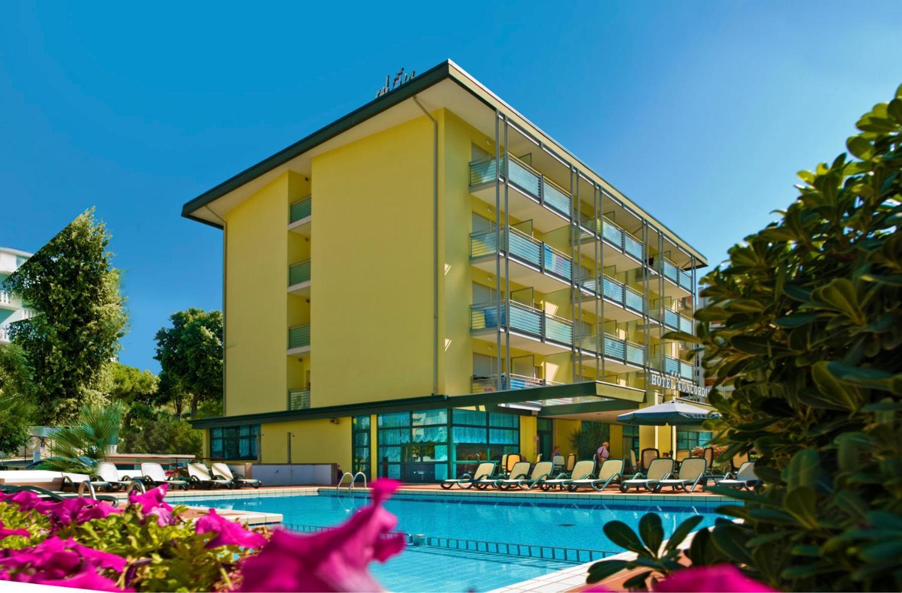 Hotel Concordia 3S Bibione Exterior foto